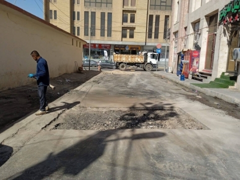 لە پێناو باشترکردنی شەقامەکان و هاتووچۆی هاوڵاتییان و شوفێران