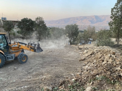 دەوروبەری هەولێر ... چارەسەركردنی کێشە و کەموکوڕیی بیرەکانی ئاو 