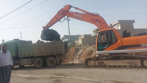 لە بەردەوامی ئامادەكارییەكان بۆ وەرزی زستان و بارانبارینی ئەوساڵ کەمکردنەوەی کاریگەری لافاو لەسەر شاری هەولێر دەستکرا بە پاككردنەوەی کەند و ڕێڕەوەسروشتیەکانی ئاوی باران  لە قەزای خەبات و  ئاوەڕۆی زیادی پرۆژەی ئاودێری خەبات   