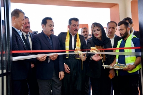 پارێزگاری هەولێر .. قوتابخانەی ( كانی گڕاو ) ی بنەڕەتی تێكەڵاو كردەوە