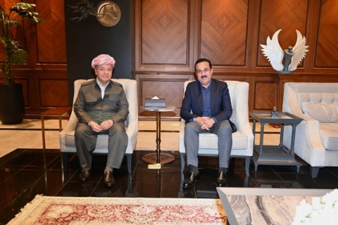 سەرۆک بارزانی لەگەڵ مامۆستایانی ئاینی و پێکھاتە ئاینیەکانی کوردستان کۆبۆوە