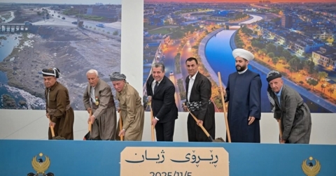 سەرۆکی حکومەت بەردی بناخەی پڕۆژەی (ڕێڕەوی ژیان)ی لە هەولێر دانا