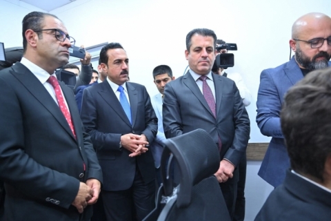 هەولێر ... سیستەمێکی نوێ بۆ خێراتر گەیشتن بە هاوڵاتیان لەسەنتەری فریاكەوتنی 122 كرایەوە