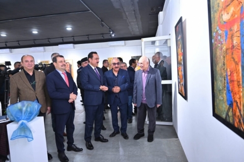 پارێزگارى هەولێر، پیشانگایەکى شێوەکارى کردەوە