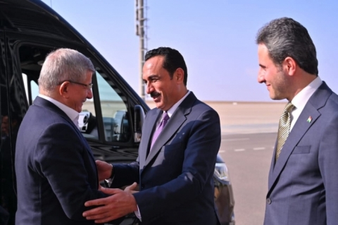 ئەحمەد داوودئۆغلوو، گەیشتە هەولێر