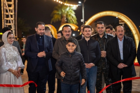 هەولێر … لە پارکی پێشمەرگە فیستیڤاڵی سەری ساڵ كرایەوە