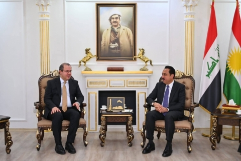 پارێزگاری هەولێر، پێشوازی لە سەرۆكی زانكۆی كوردستان كرد