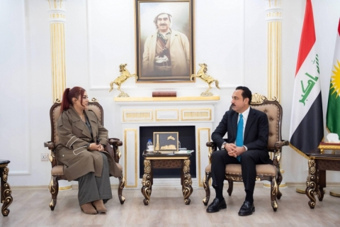 پارێزگارى هەولێر، پێشوازیى لەگروپی كیژانی سنە کرد