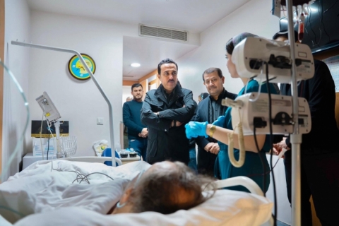 پارێزگاری هەولێر، سەردانی هونەرمەند ( وەلید مەعروف)ی کرد