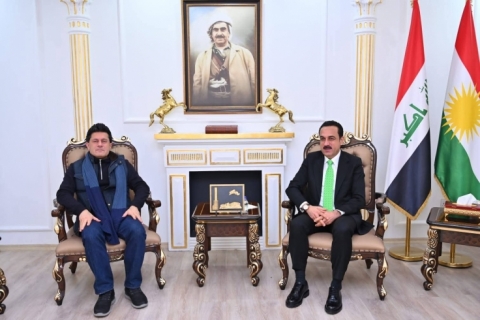 پارێزگارى هەولێر، پێشوازیى لە هونەرمەند 