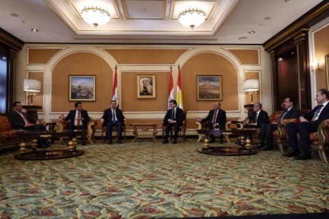 سەرۆكی هەرێم، ماڵئاوایی لە شاندی چوارچێوەی هاوئاهەنگی دەکات