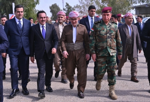 هه‌ولێر ... مه‌راسیمی خولی دەرچوون بۆ (593) پێشمه‌رگه‌ی زێره‌ڤانی بەتالیۆنی تایبەتی زۆزک رێكخرا.