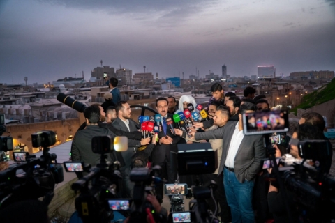 لە سەر قەڵاتی هەولێر تۆپی بەربانگ تەقێندرا