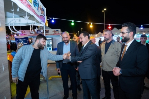 هەولێر:  بازاری شەوانەی رەمەزانی ماجدی مۆڵ کرایەوە