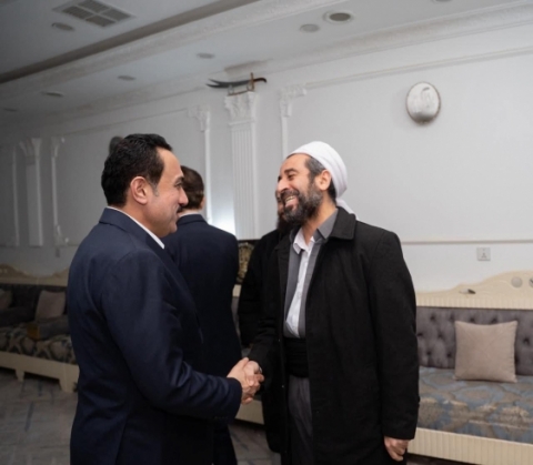 وەزیری ئەوقاف و کاروباری ئاینی و پارێزگاری هەولێر، مزگەوت و تەکیەی باقلانیان بەسەرکردەوە 