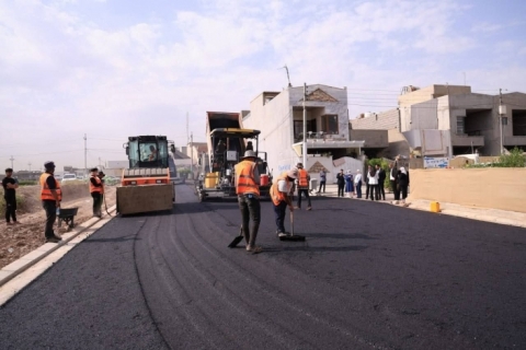 دەستکرا بە جێبەجێکردنی پڕۆژەیەکی خزمەتگوزاری لە گەڕەکی توڕەق