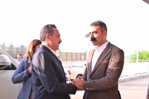 پارێزگارانی هەولێر و دهۆک بە سەردانێکی فەرمی گەیشتنە شاری ئامەد