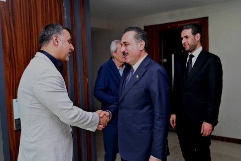 پارێزگاری هەولێر، سەردانی بارەگای پارتی گەلی کۆماری لە ئامەد کرد