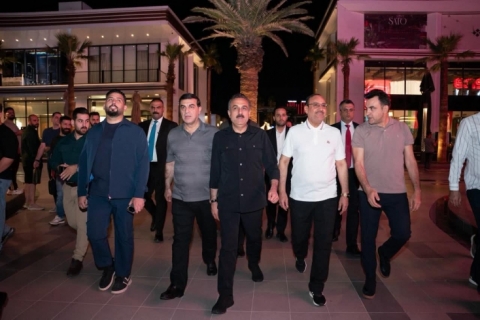پارێزگاری هەولێر، و پارێزگاری بەغدا، سەردانی ماڵی گەنجان، پڕۆژەی «ئەربیل ئەڤینۆ»یان کرد.