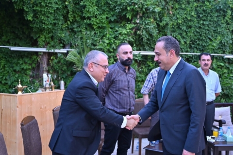 پارێزگاری هەولێر سەردانی دیوەخانی ڕەشاد موفتی کرد