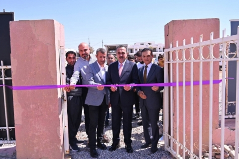 شاوێس.. لەچوارچێوەی هەوڵەكانی زیادکردنی ڕێژەی سەوزایی پارکێک کرایەوە