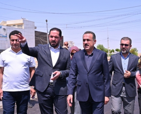 هەولێر.... بەگوژمەی ( 609 ملیۆن دینار ) دەست بە قۆناغی سێیەمی پڕۆژەی قیڕتاوکردنی چەند شەقامێکی تری کەرتی 8 هەزاری گەڕەکی فەرمانبەران کرا