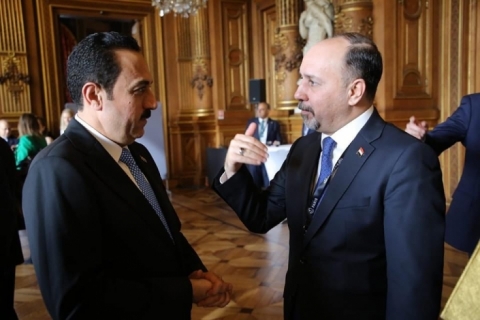 Paris.. Meeting between the Governor of Erbil and the Secretary-General of Baghdad