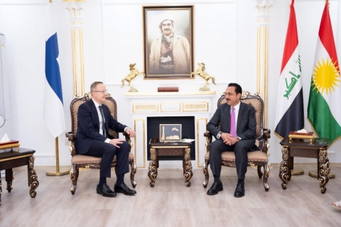  Erbil Governor and Finnish Ambassador Emphasize Strengthening Relations