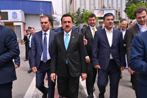 Tehran... The Governor of Erbil participated in the opening of the Irans’s largest international trade and industry exhibition  (Iran - Expo 2025)