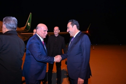 Iraqi Foreign Minister and High-Level Delegation Arrive in Erbil