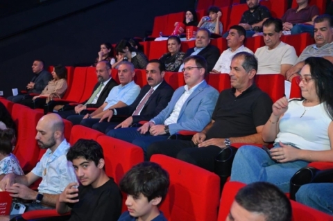 Erbil... Screening of a Russian children's movie