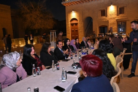  Open Session Held with Delegation of Northern Kurdistan Municipalities