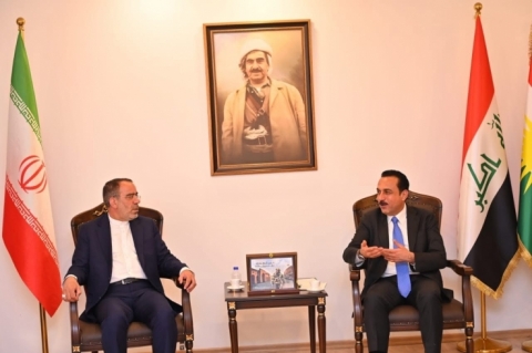 Erbil Governor receives Iranian Consul General