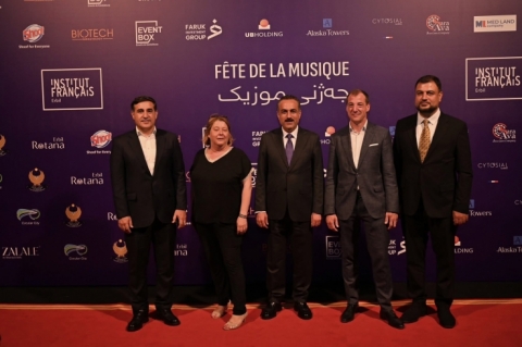  Erbil... French Institute Holds a Special Concert for Fête de la Musique