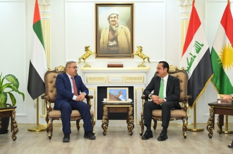 UAE CONSUL GENERAL BIDS FAREWELL TO ERBIL GOVERNOR