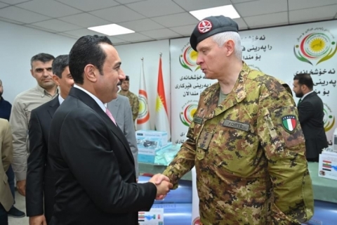 Italian Army donates vital medical equipment to Erbil’s Raparin Teaching Hospital for Children