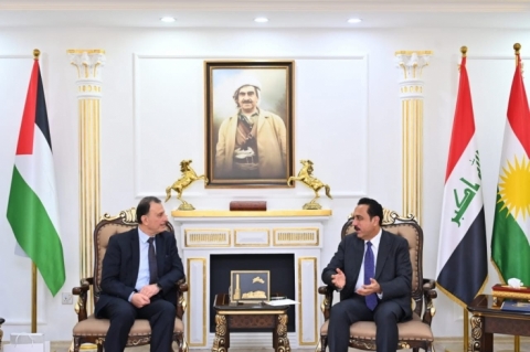Erbil Governor and Palestinian Consul Reiterate Support for Legitimate Demands of Both Kurdish and Palestinian Peoples