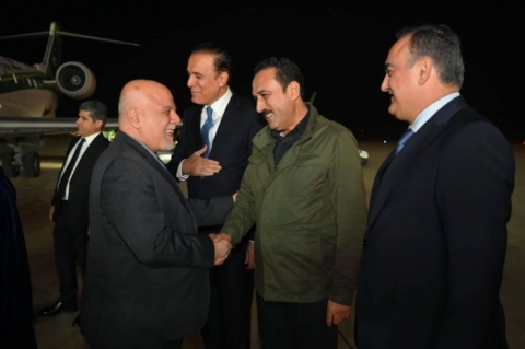  High-Level Iraqi Delegation Arrives in Capital Erbil