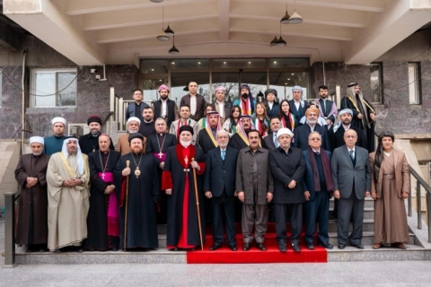  Erbil Governor Receives a Number of Representatives and Figures from Religious and Ethnic Components