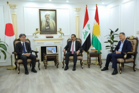    The Governor of Erbil receives the Chief Representative JICA Iraq office 