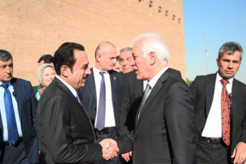 Armenian President visited Erbil Citadel and Historic Sites