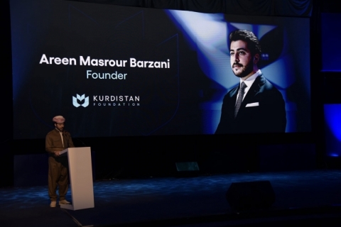 With the presence of Arin Masrour Barzani, the Kurdistan Foundation was launched 