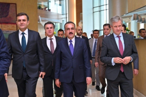 In Erbil... The inaugural session of the Business Salon was held under the theme: 