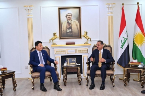 Governor of Erbil Receives Consul General of South Korea