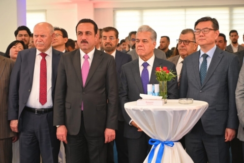  Erbil... A Special Korea Corner Opened at Tishk University