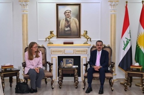  Governor of Erbil Receives EU Delegation, Reaffirms Support for Their Projects