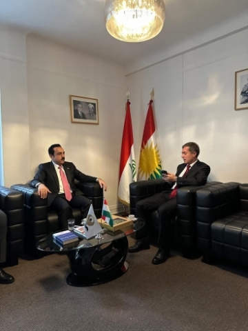 Erbil Governor Visits Kurdistan Regional Government Representation in France