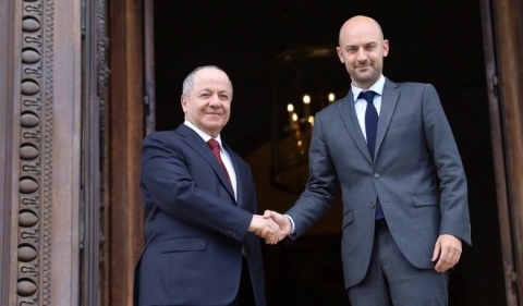 President Barzani Visits French Ministry of Foreign Affairs