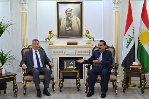  Erbil Governor Welcomes Head of Agricultural Innovators Organization from Poland