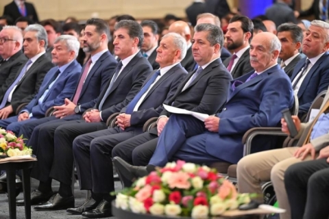 Erbil.. Launch of the conference on drought and climate change
